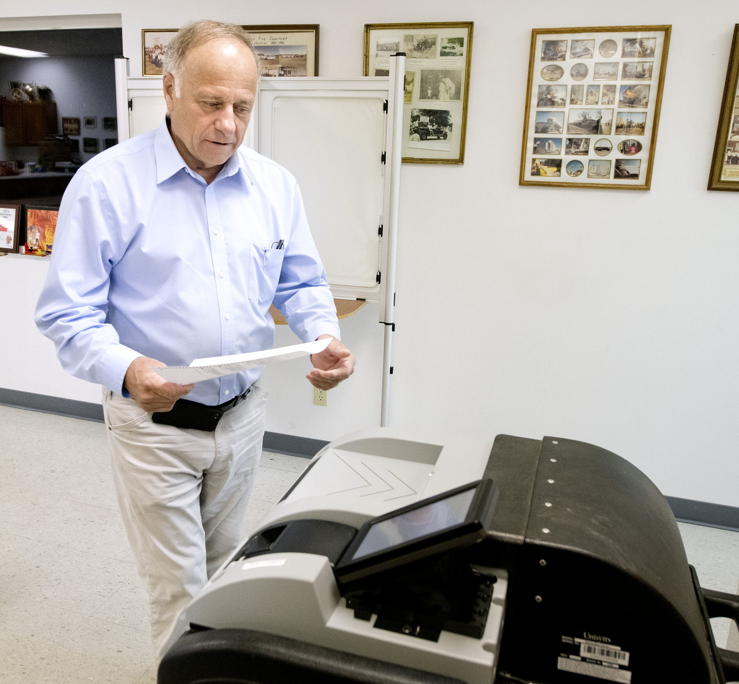 Steve King primary voting